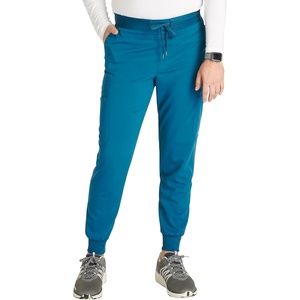 image:imageCherokee Mens Mid Rise Jogger Scrub Pants with 5 Pockets and Elastic Waistband CK132ACaribbean Blue