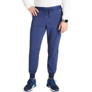 image:imageCherokee Mens Mid Rise Jogger Scrub Pants with 5 Pockets and Elastic Waistband CK132ANavy