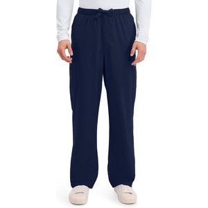 image:imageCherokee Scrub Pants for Men Cargo Nursing Bottom with Zip Fly 7 Pockets Elastic Waist amp 2Way Stretch Fabric  4243Navy
