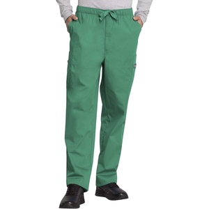 image:imageCherokee Scrub for Men Fly Front Cargo Pant with 7 Pocket Durable Fade Resistant Fabric  4000Surgical Green