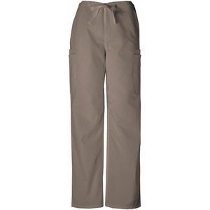 image:imageCherokee Scrub for Men Fly Front Cargo Pant with 7 Pocket Durable Fade Resistant Fabric  4000Taupe
