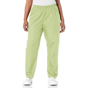image:imageCherokee Scrubs for Women Cargo Pant Natural Rise Tapered PullOn Bottom with 4 Pockets  Fade Resistant Fabric  4200Celadon