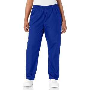 image:imageCherokee Scrubs for Women Cargo Pant Natural Rise Tapered PullOn Bottom with 4 Pockets  Fade Resistant Fabric  4200Galaxy Blue