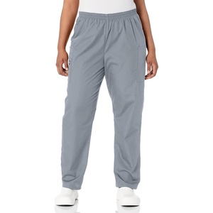 image:imageCherokee Scrubs for Women Cargo Pant Natural Rise Tapered PullOn Bottom with 4 Pockets  Fade Resistant Fabric  4200Grey