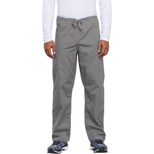 image:imageCherokee Unisex Scrub Pants for Men amp Women Drawstring Cargo Medical Uniform Straight Leg Nursing Scrub Bottoms  4100Grey