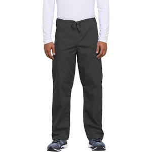 image:imageCherokee Unisex Scrub Pants for Men amp Women Drawstring Cargo Medical Uniform Straight Leg Nursing Scrub Bottoms  4100Pewter