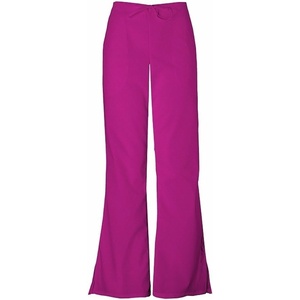 image:imageCherokee WW Originals Scrub Pants for Women Flare Leg 3 PocketsAzalea