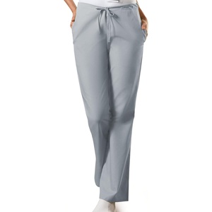 image:imageCherokee WW Originals Scrub Pants for Women Flare Leg 3 PocketsGrey