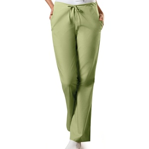 image:imageCherokee WW Originals Scrub Pants for Women Flare Leg 3 PocketsSage Green
