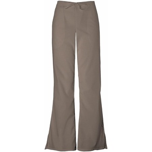 image:imageCherokee WW Originals Scrub Pants for Women Flare Leg 3 PocketsTaupe