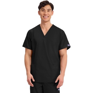 image:imageCherokee WW Originals Scrubs for Women and Men Unisex VNeck Scrub TopBlack