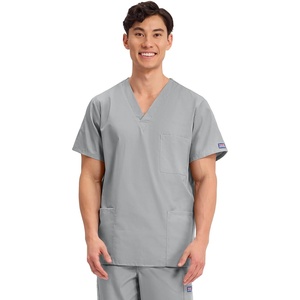 image:imageCherokee WW Originals Scrubs for Women and Men Unisex VNeck Scrub TopGrey