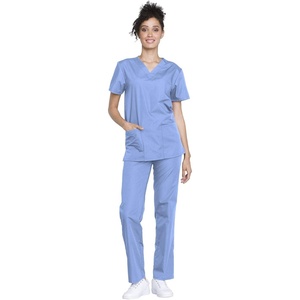 image:imageCherokee WW Originals Unisex Scrub Sets VNeck Top amp Drawstring PantBlue