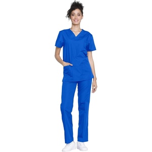 image:imageCherokee WW Originals Unisex Scrub Sets VNeck Top amp Drawstring PantRoyal