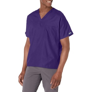 image:imageCherokee WW Originals Unisex Scrubs for Women amp Men VNeck Scrub TopGrape