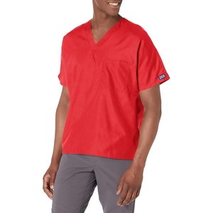 image:imageCherokee WW Originals Unisex Scrubs for Women amp Men VNeck Scrub TopRed