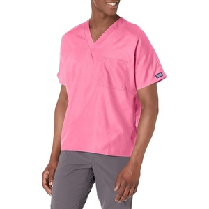 image:imageCherokee WW Originals Unisex Scrubs for Women amp Men VNeck Scrub TopShocking Pink