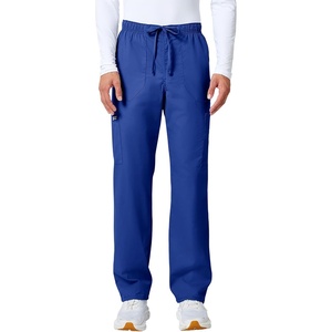 image:imageCherokee WW Professionals Scrubs for Men Tapered Leg Cargo Scrub PantsGalaxy Blue