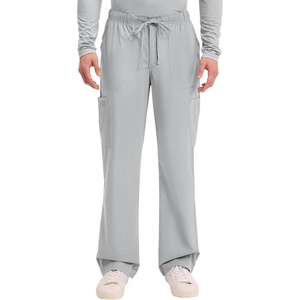 image:imageCherokee WW Professionals Scrubs for Men Tapered Leg Cargo Scrub PantsGrey