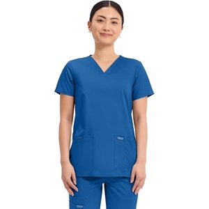image:imageCherokee WW Revolution Medical Womens Scrub Top VNeck 3Pocket ScrubsRoyal