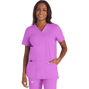 image:imageCherokee WW Revolution Medical Womens Scrub Top VNeck 3Pocket ScrubsSweet Berry
