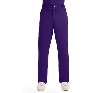 image:imageCherokee WW Revolution Mens Scrub Pants with Cargo Pockets Modern FitGrape