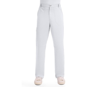 image:imageCherokee WW Revolution Mens Scrub Pants with Cargo Pockets Modern FitWhite
