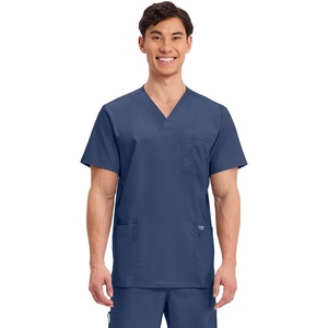 image:imageCherokee WW Revolution VNeck Scrub Top for Men with 3 PocketsNavy