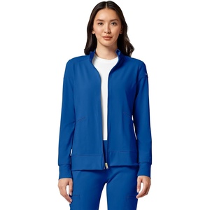 image:imageCherokee iFlex Scrub Jacket for Women 2 Pocket Zip FrontRoyal
