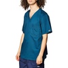 image:imageCherokee Core Stretch Scrubs for Men Tuckable V Neck Scrub TopCaribbean Blue