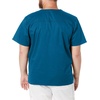 image:imageCherokee Core Stretch Scrubs for Men Tuckable V Neck Scrub TopCaribbean Blue