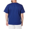 image:imageCherokee Core Stretch Scrubs for Men Tuckable V Neck Scrub TopGalaxy Blue
