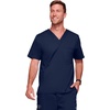 image:imageCherokee Core Stretch Scrubs for Men Tuckable V Neck Scrub TopNavy