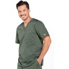 image:imageCherokee Core Stretch Scrubs for Men Tuckable V Neck Scrub TopOlive