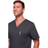 image:imageCherokee Core Stretch Scrubs for Men Tuckable V Neck Scrub TopPewter