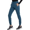 image:imageCherokee Iflex Scrub Pants for Women Jogger YogaCaribbean Blue