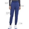 image:imageCherokee Iflex Scrub Pants for Women Jogger YogaNavy