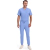 image:imageCherokee Infinity Jogger Scrub Pants for Mens Mid Rise 360 StretchCiel