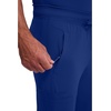 image:imageCherokee Infinity Jogger Scrub Pants for Mens Mid Rise 360 StretchGalaxy Blue