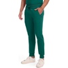 image:imageCherokee Infinity Jogger Scrub Pants for Mens Mid Rise 360 StretchHunter Green