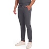 image:imageCherokee Infinity Jogger Scrub Pants for Mens Mid Rise 360 StretchPewter