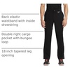 image:imageCherokee Infinity Men Scrub Pants Tapered Leg Medical Bottom with 6 PocketsBlack