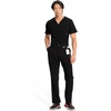 image:imageCherokee Infinity Men Scrub Pants Tapered Leg Medical Bottom with 6 PocketsBlack