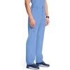 image:imageCherokee Infinity Men Scrub Pants Tapered Leg Medical Bottom with 6 PocketsCiel