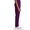 image:imageCherokee Infinity Men Scrub Pants Tapered Leg Medical Bottom with 6 PocketsEggplant