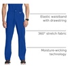 image:imageCherokee Infinity Men Scrub Pants Tapered Leg Medical Bottom with 6 PocketsGalaxy Blue