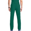 image:imageCherokee Infinity Men Scrub Pants Tapered Leg Medical Bottom with 6 PocketsHunter Green