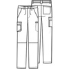 image:imageCherokee Infinity Men Scrub Pants Tapered Leg Medical Bottom with 6 PocketsKhaki