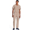 image:imageCherokee Infinity Men Scrub Pants Tapered Leg Medical Bottom with 6 PocketsKhaki