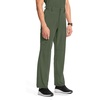 image:imageCherokee Infinity Men Scrub Pants Tapered Leg Medical Bottom with 6 PocketsOlive
